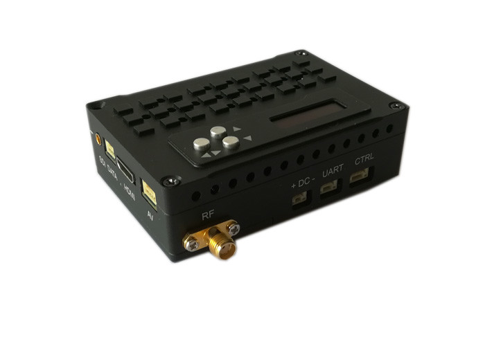 H.265 COFDM اللاسلكي فيديو الارسال صوت فيديو بيانات طويل المدى Transmision